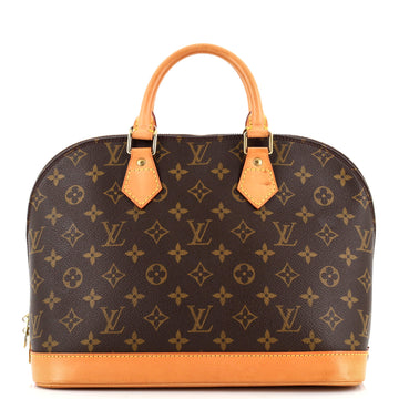Louis Vuitton Vintage Alma Handbag Monogram Canvas PM