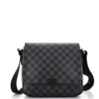 Louis Vuitton District Messenger Bag Damier Graphite PM