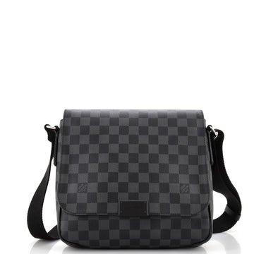 Louis Vuitton District Messenger Bag Damier Graphite PM