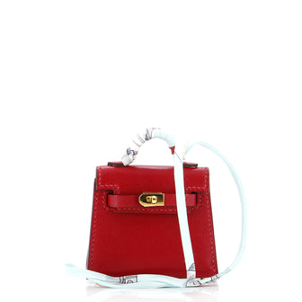 Hermes Kelly Twilly Bag Charm Tadelakt