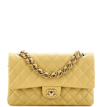 Chanel Classic Double Flap Bag Quilted Caviar Medium