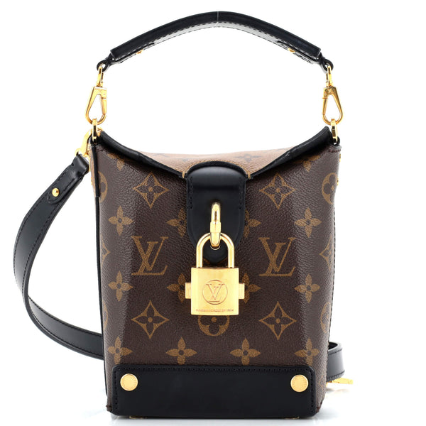 Louis Vuitton Bento Box Handbag Reverse Monogram Canvas 275404