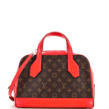 Louis Vuitton Dora Handbag Monogram Canvas and Calfskin PM