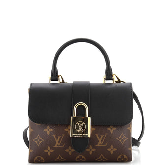 Louis Vuitton Locky Handbag Monogram Canvas with Leather BB
