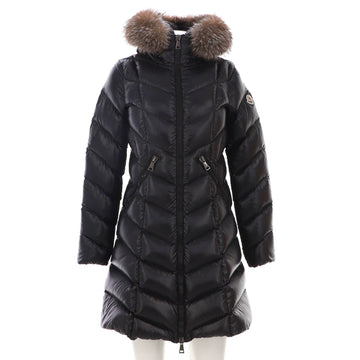 Moncler Women's Fulmarus Puffer Coat Quilted Polyamide with Down and Fur