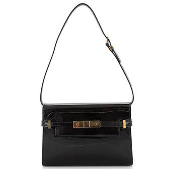 Saint Laurent Manhattan Shoulder Bag Patent Small