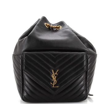 Saint Laurent Joe Backpack Matelasse Chevron Leather