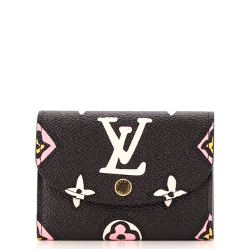 Louis Vuitton Rosalie Coin Purse Wild at Heart Monogram Giant