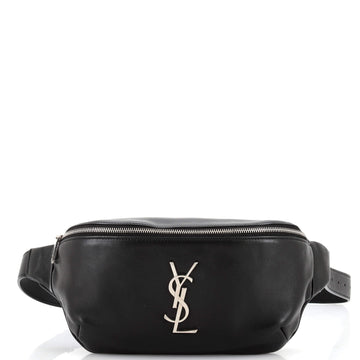 Saint Laurent Classic Monogram Belt Bag Leather