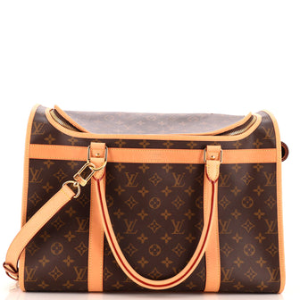 Louis Vuitton Dog Carrier Bag Monogram Canvas 50
