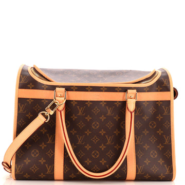 Louis Vuitton Dog Carrier Bag Monogram Canvas 50
