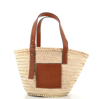 Loewe Basket Tote Raffia Medium