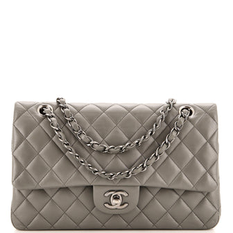 Chanel Classic Double Flap Bag Quilted Lambskin Medium