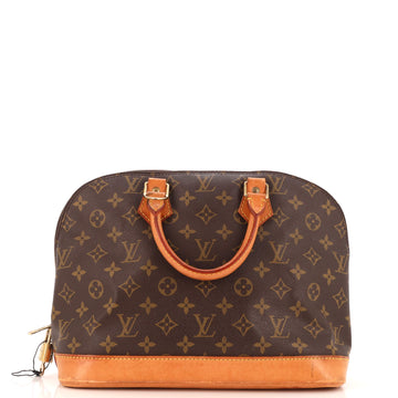 Louis Vuitton Vintage Alma Handbag Monogram Canvas PM