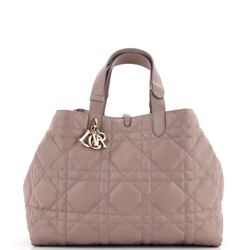 Christian Dior Toujours Tote Bag Macrocannage Quilt Calfskin Large