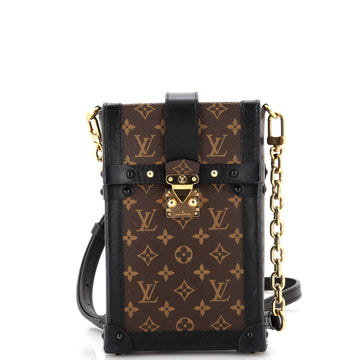 Louis Vuitton Vertical Trunk Pochette Monogram Canvas