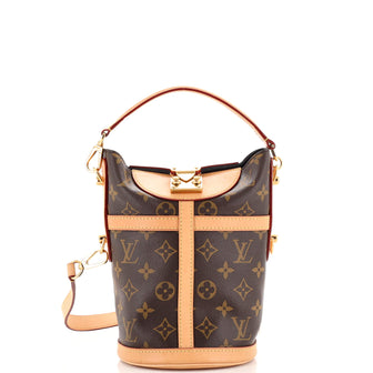 Louis Vuitton Duffle Handbag Monogram Canvas