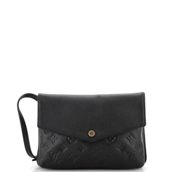 Louis Vuitton Twice Handbag Monogram Empreinte Leather