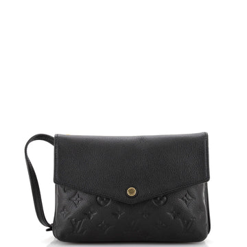 Louis Vuitton Twice Handbag Monogram Empreinte Leather