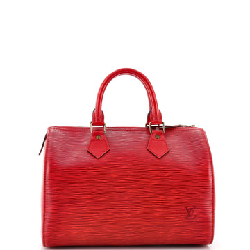 Louis Vuitton Speedy Handbag Epi Leather 25
