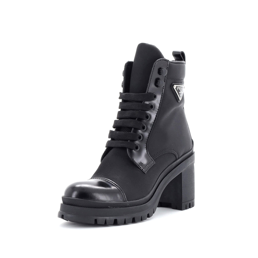 Heels Prada Nylon Ankle Boots PRADA Boots Black Re-Nylon – REAWAKE