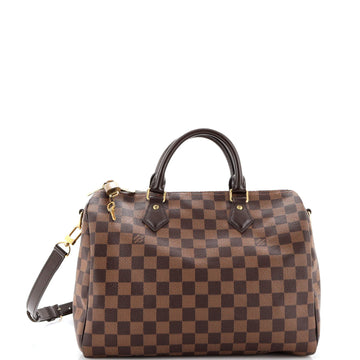 Louis Vuitton Speedy Bandouliere Bag Damier 30