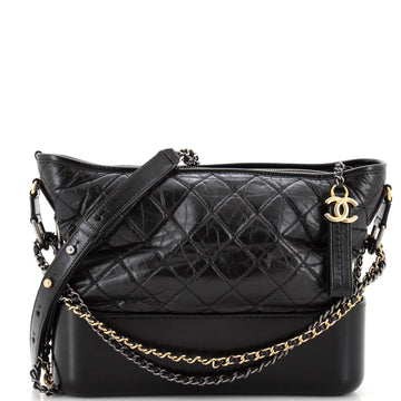Chanel Gabrielle Hobo Quilted Aged Calfskin Medium