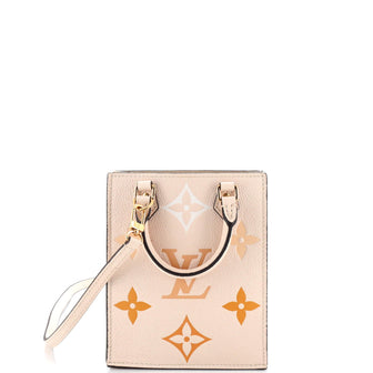 Louis Vuitton Petit Sac Plat Bag By The Pool Monogram Empreinte Giant