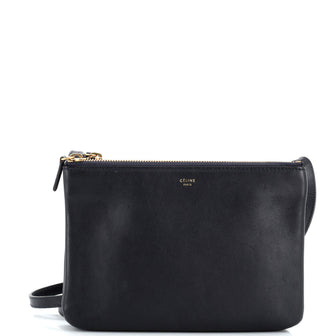 Celine Trio Crossbody Bag Leather Small