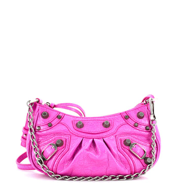 Balenciaga Le Cagole Giant Studs Shoulder Bag Leather Mini