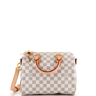 Louis Vuitton Speedy Bandouliere Bag Damier 25