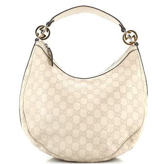Gucci Twins Hobo Guccissima Leather Medium