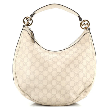 Gucci Twins Hobo Guccissima Leather Medium
