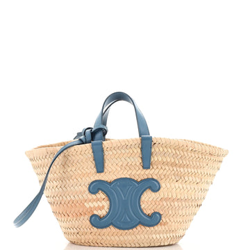 Celine Triomphe Basket Shoulder Bag Teen