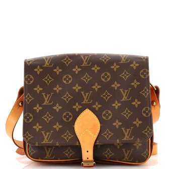 Louis Vuitton Cartouchiere Handbag Monogram Canvas GM
