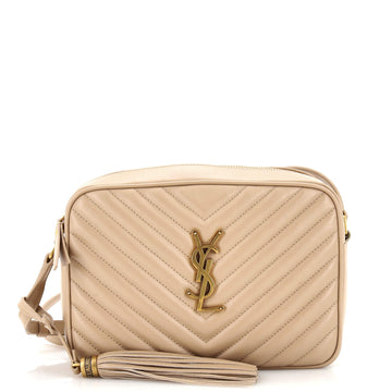 Saint Laurent Lou Camera Bag Matelasse Chevron Leather Small
