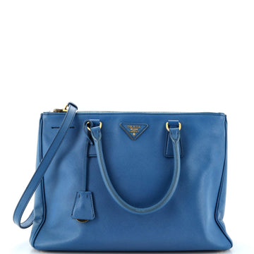 Prada Galleria Double Zip Tote Saffiano Leather Medium