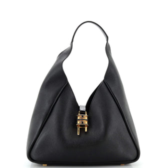 Givenchy Padlock Hobo Leather Medium