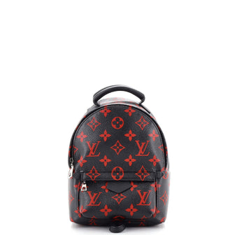 Louis Vuitton Palm Springs Backpack Limited Edition Monogram Infrarouge Mini