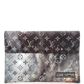 Louis Vuitton Pochette Alpha Triple Limited Edition Monogram Galaxy Canvas