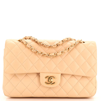 Chanel Classic Double Flap Bag Quilted Lambskin Medium