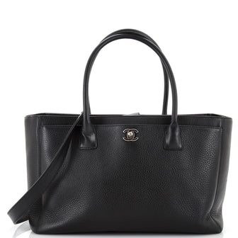 Chanel Cerf Executive Tote Leather Medium