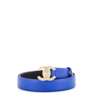 Chanel Quilted CC Belt Leather Thin