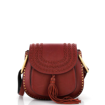 Chloe Hudson Handbag Whipstitch Leather Small