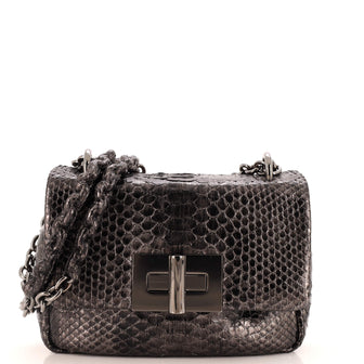 Tom Ford Soft Natalia Chain Shoulder Bag Python Medium