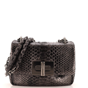 Tom Ford Soft Natalia Chain Shoulder Bag Python Medium