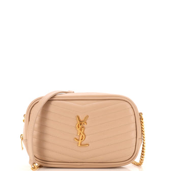 Saint Laurent Lou Camera Bag Matelasse Chevron Leather Mini