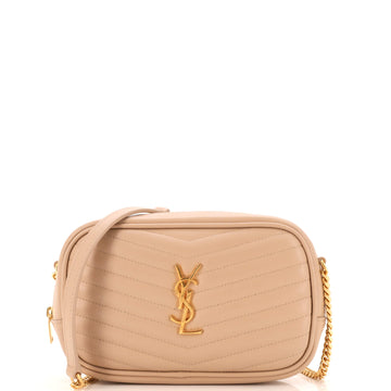Saint Laurent Lou Camera Bag Matelasse Chevron Leather Mini