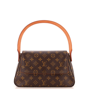 Louis Vuitton Looping Handbag Monogram Canvas Mini