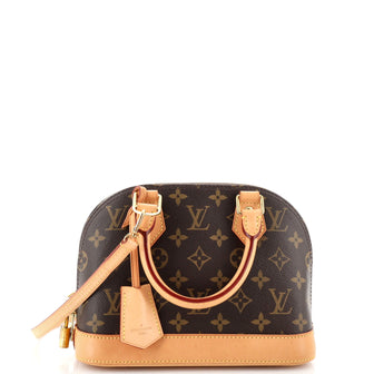 Louis Vuitton Alma Handbag Monogram Canvas BB